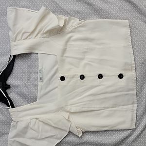Zara linencrop top